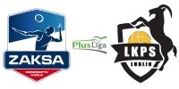 Logo nastpnego meczu: ZAKSA Kdzierzyn-Kole vs. Bogdanka LUK Lublin  w ramach 23 kolejki PlusLigi w sezonie 2024/2025