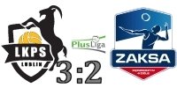wynik meczu  Bogdanka Lublin  vs. ZAKSA K�dzierzyn-Ko�le 3:2